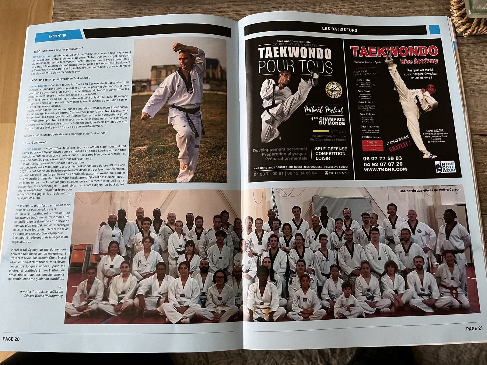 Taekwondo Choc N°119