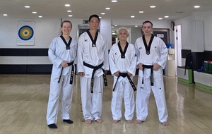 Entrainement avec le Grand maître Kwon Young WOON