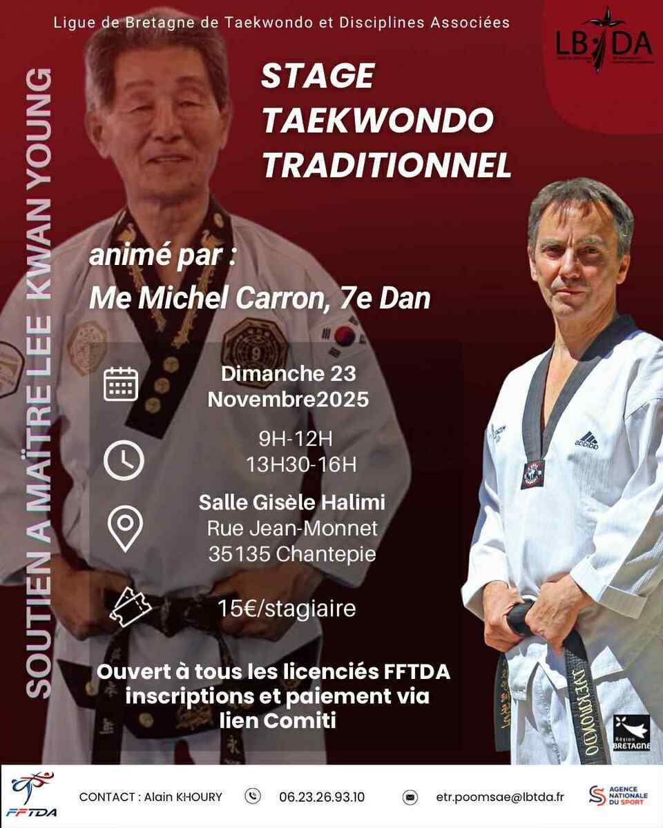 Stage de Taekwondo Traditionnel à CHANTEPIE (35)